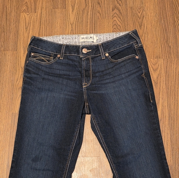 Ariat Jocelyn Bootcut Jeans Dark Wash Mid Rise Western Denim Women’s 32S C95 - Picture 5 of 16